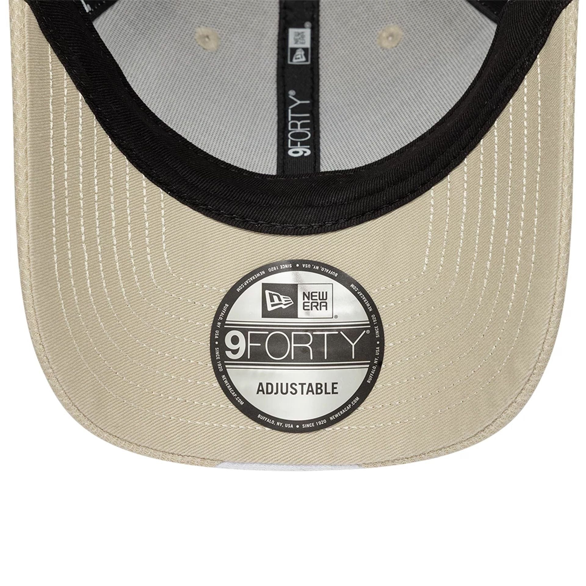 Pictured is this Visa Cash App Racing Bulls H1 Race Special 9FORTY Adjustable cap in light beige. 5