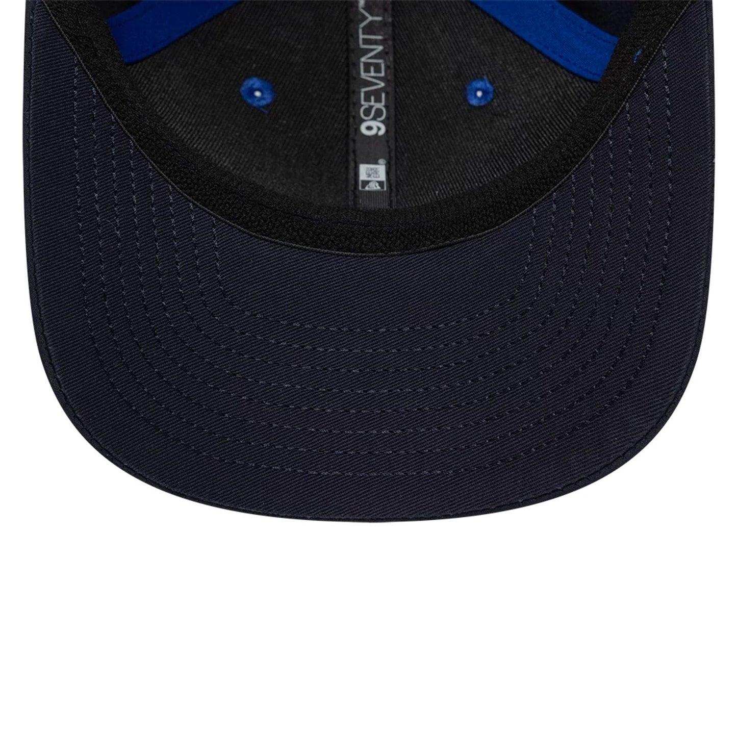 Pictured is this Youth Team Red Bull Racing 9SEVENTY Stretch Snap Adjustable cap in dark blue. 5