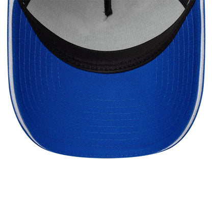 Pictured is this Visa Cash App Racing Bulls Essential 9FORTY A-Frame Trucker Adjustable cap in white. 5