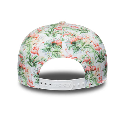 Pictured is this Alpine Racing Miami Race Special 9SEVENTY Stretch Snap Adjustable cap in white. 5