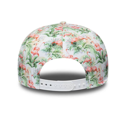 Pictured is this Alpine Racing Miami Race Special 9SEVENTY Stretch Snap Adjustable cap in white. 4