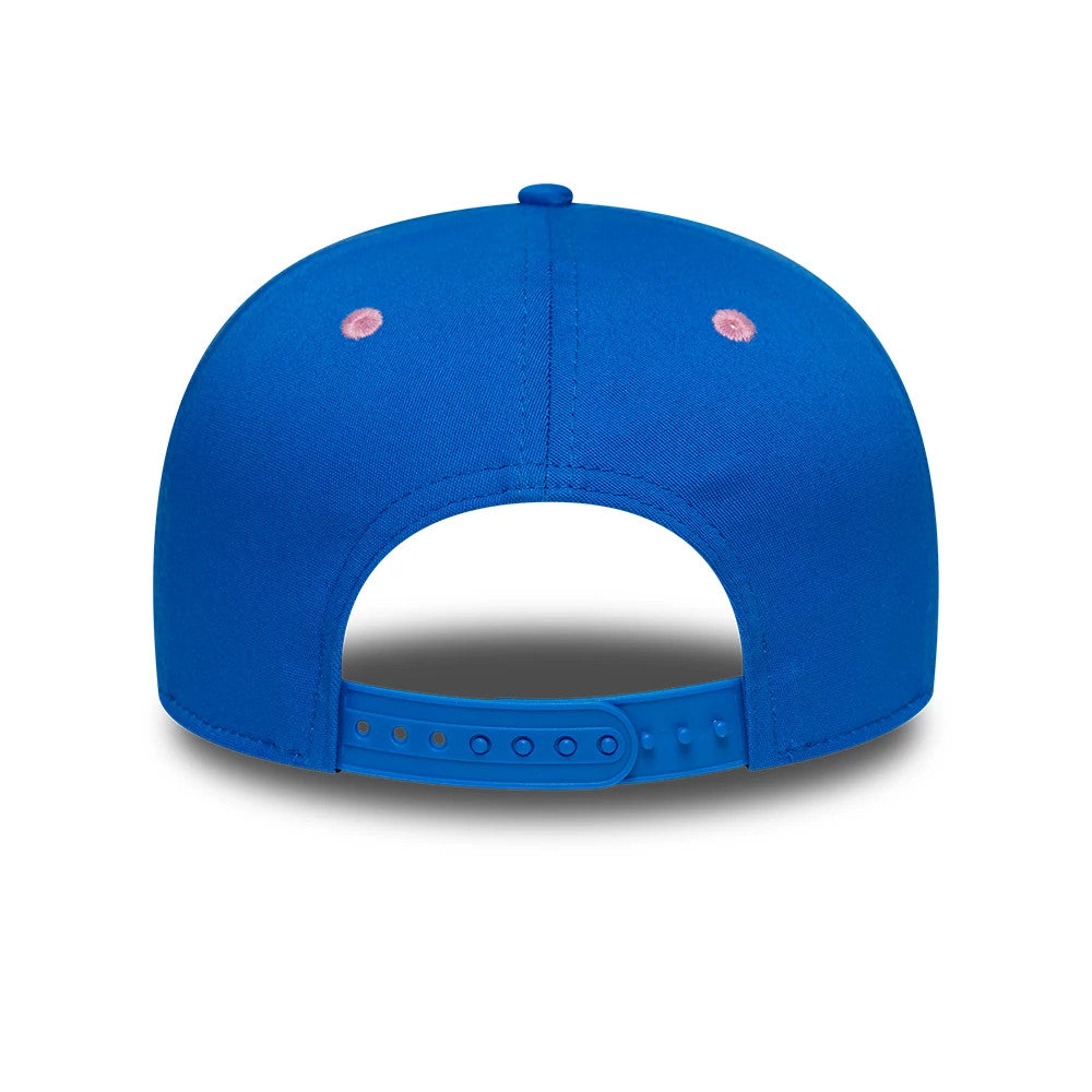 Pictured is this Franco Colapinto Alpine Racing 9SEVENTY Stretch Snap Adjustable cap in blue. 4