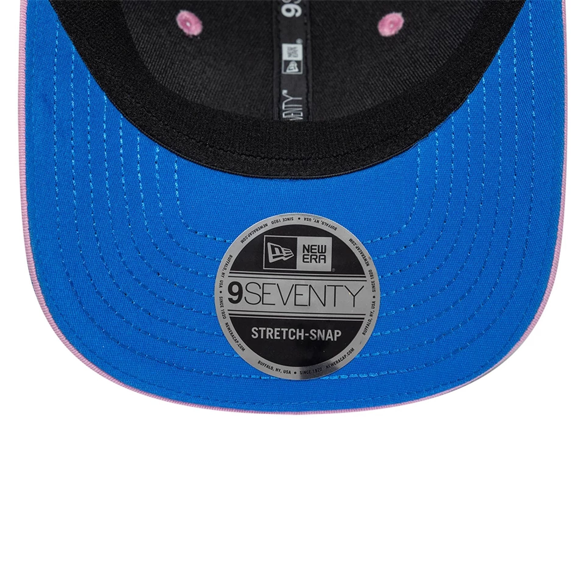 Pictured is this Franco Colapinto Alpine Racing 9SEVENTY Stretch Snap Adjustable cap in blue. 5
