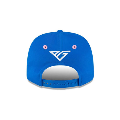Pictured is this Pierre Gasly Alpine Racing 9SEVENTY Stretch Snap Adjustable cap in blue. 4