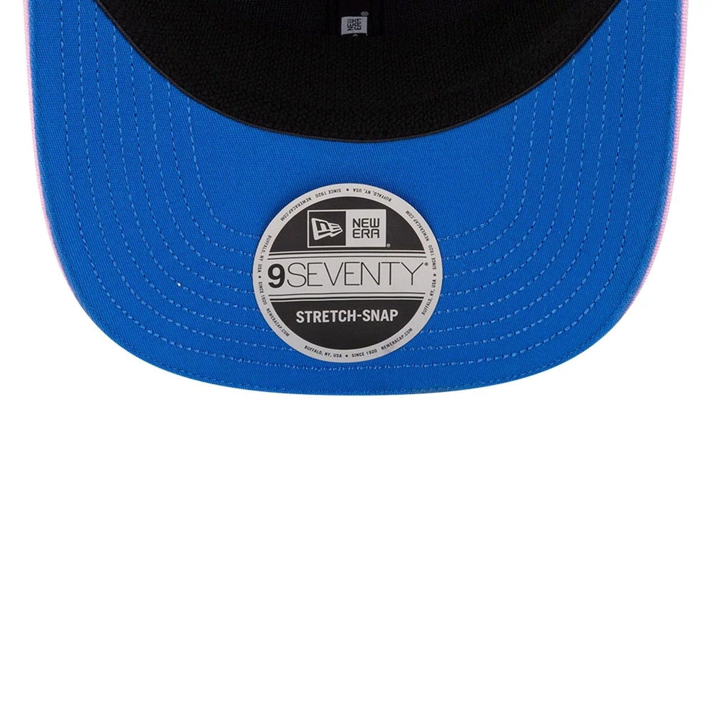 Pictured is this Pierre Gasly Alpine Racing 9SEVENTY Stretch Snap Adjustable cap in blue. 7