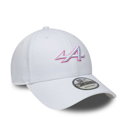Pictured is this Essential Alpine Racing 9FORTY Adjustable cap in white. 3