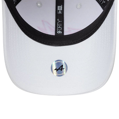 Pictured is this Essential Alpine Racing 9FORTY Adjustable cap in white. 7