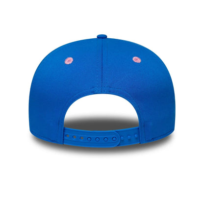 Pictured is this Alpine Racing Team 9SEVENTY Stretch Snap Adjustable cap in blue. 5
