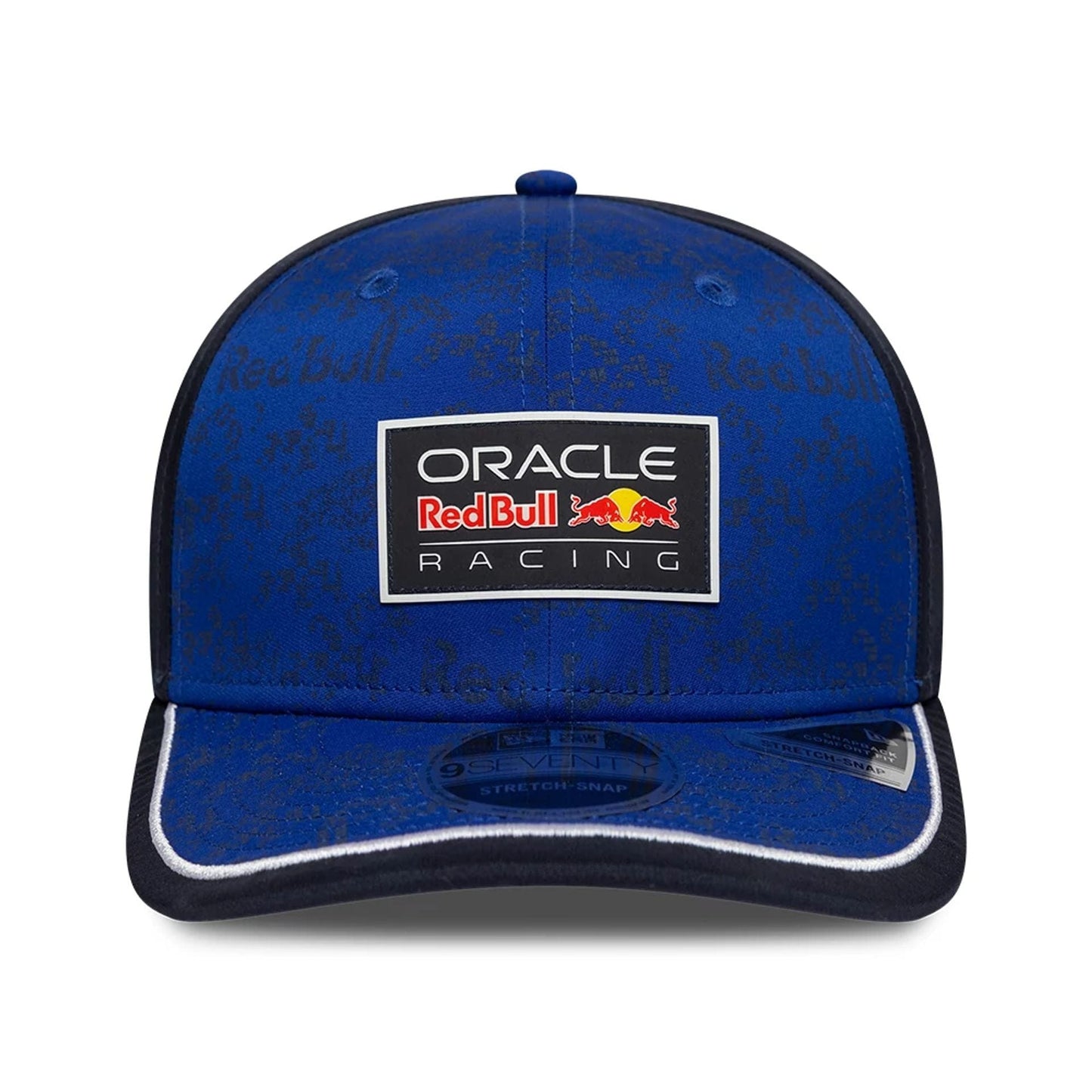 Pictured is this Team Red Bull Racing 9SEVENTY Stretch Snap Adjustable cap in dark blue. 3