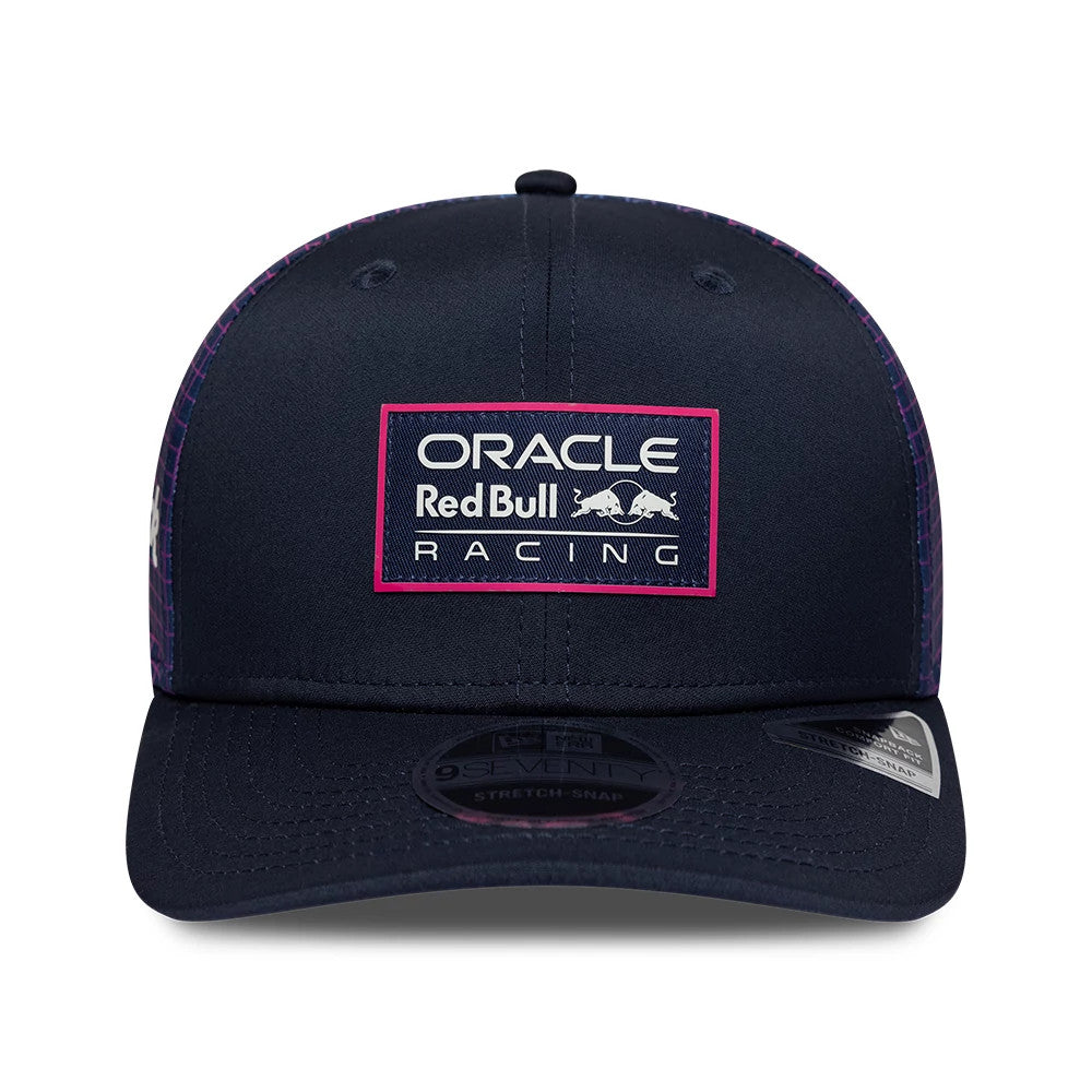 Pictured is this Miami Race Special Red Bull Racing 9SEVENTY Stretch Snap cap in navy. 3