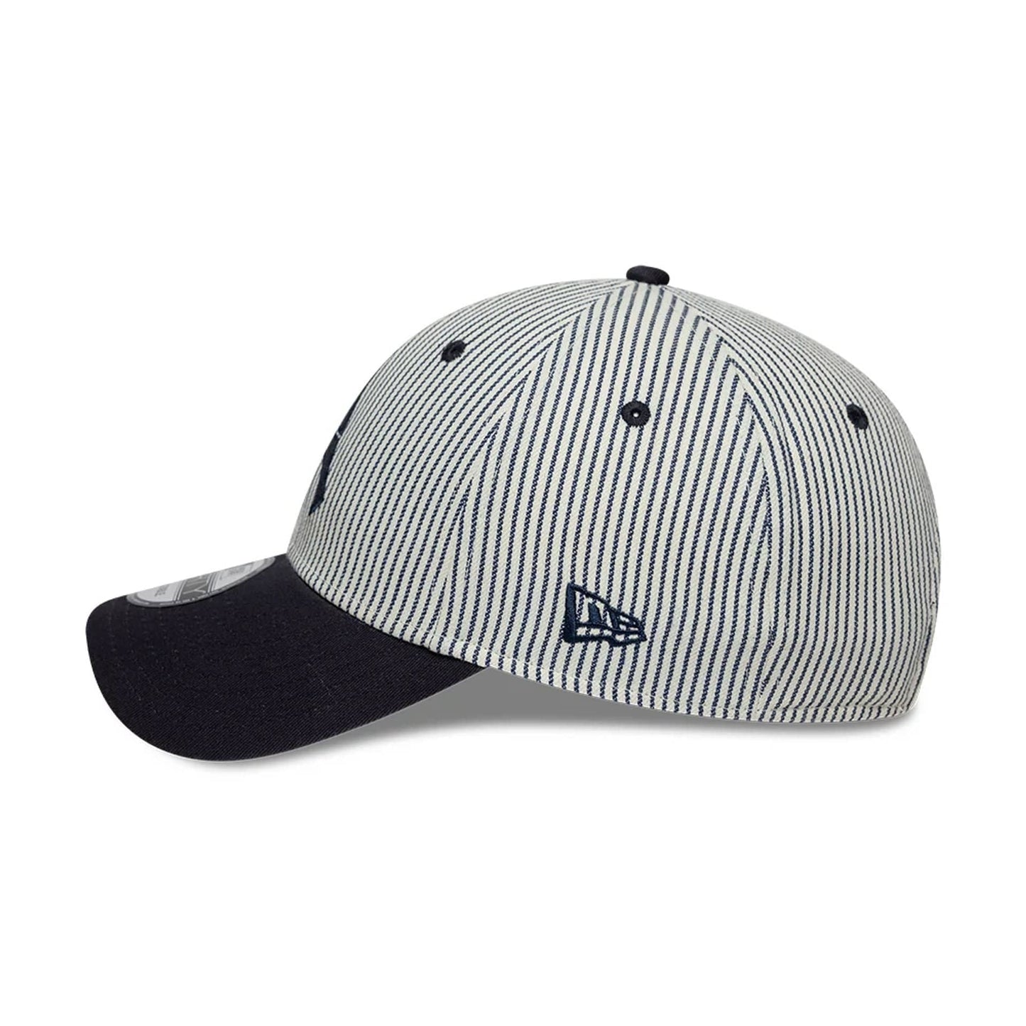 Pictured is this Pinstripe Paris Saint Germain 9FORTY cap in navy. 5