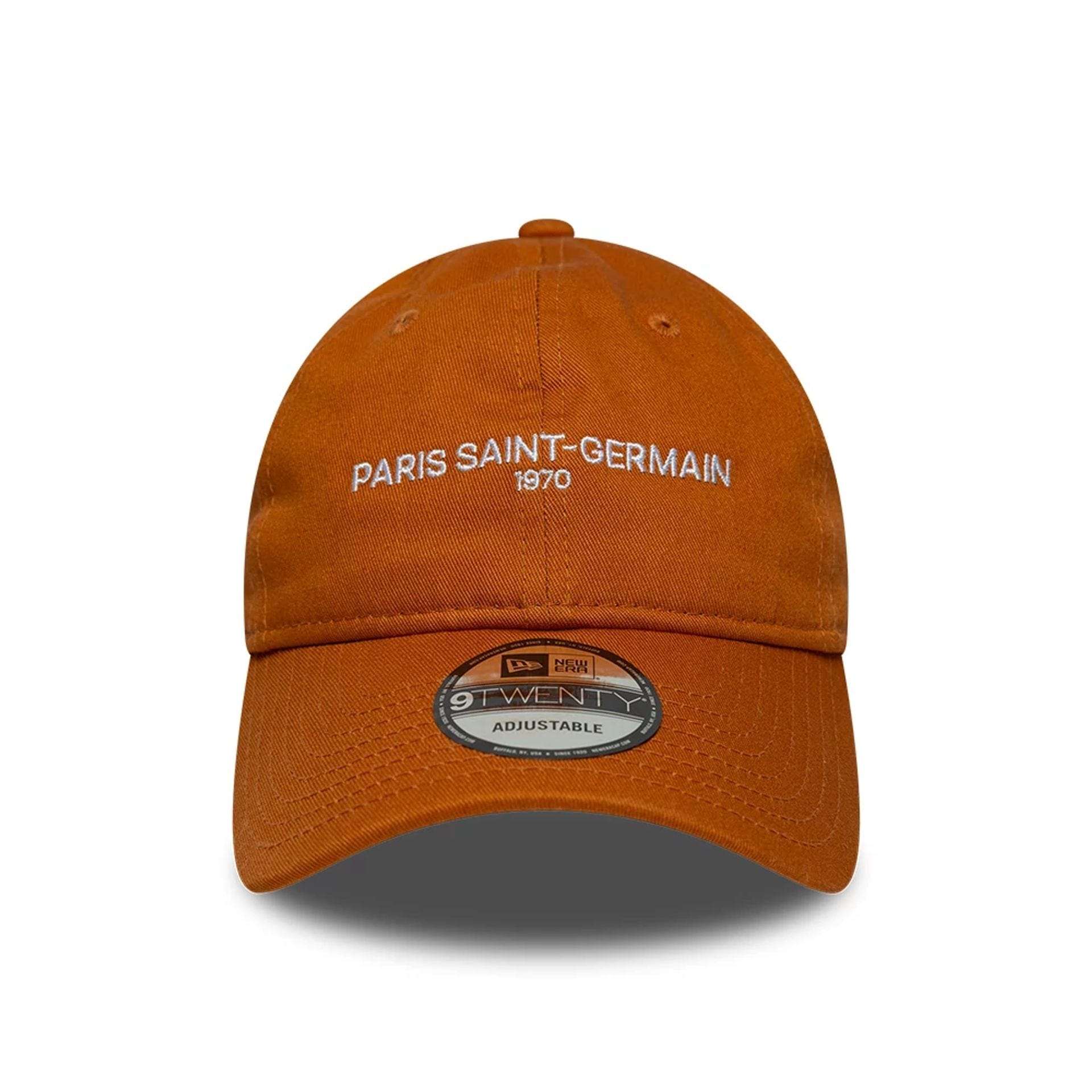 Pictured is this Paris Saint Germain 9TWENTY cap in brown. 2