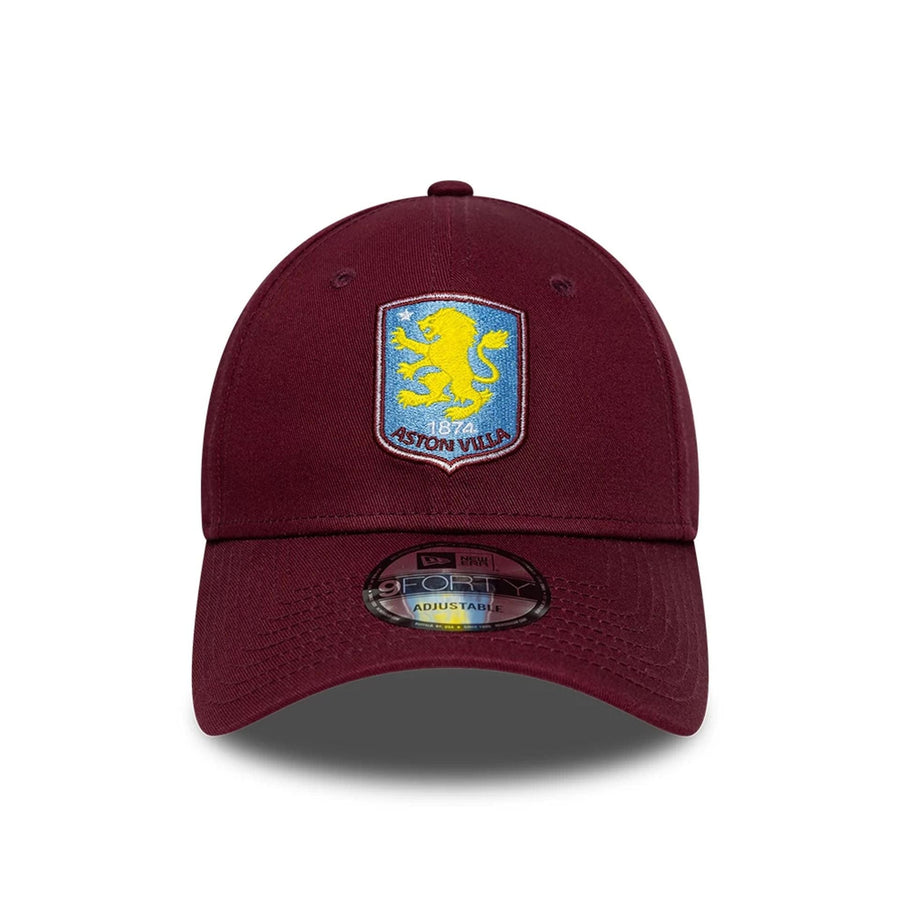 Pictured is this Core Aston Villa FC 9FORTY cap in dark red. 3