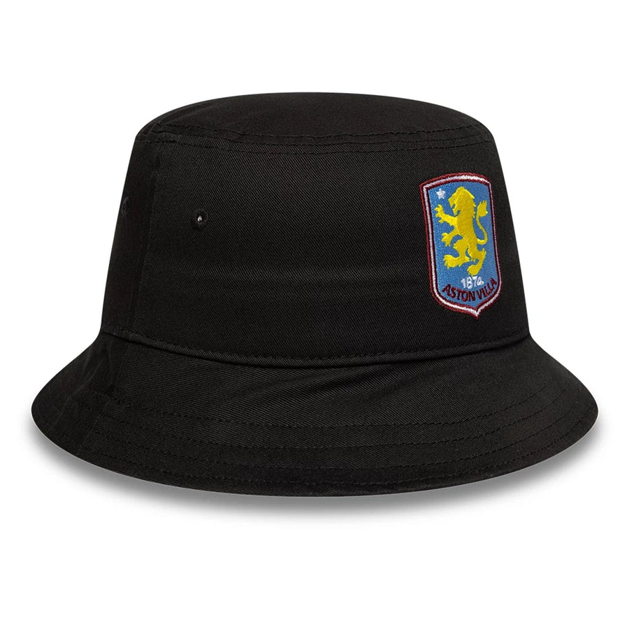 Pictured is this Core Aston Villa FC Bucket hat in black. 3