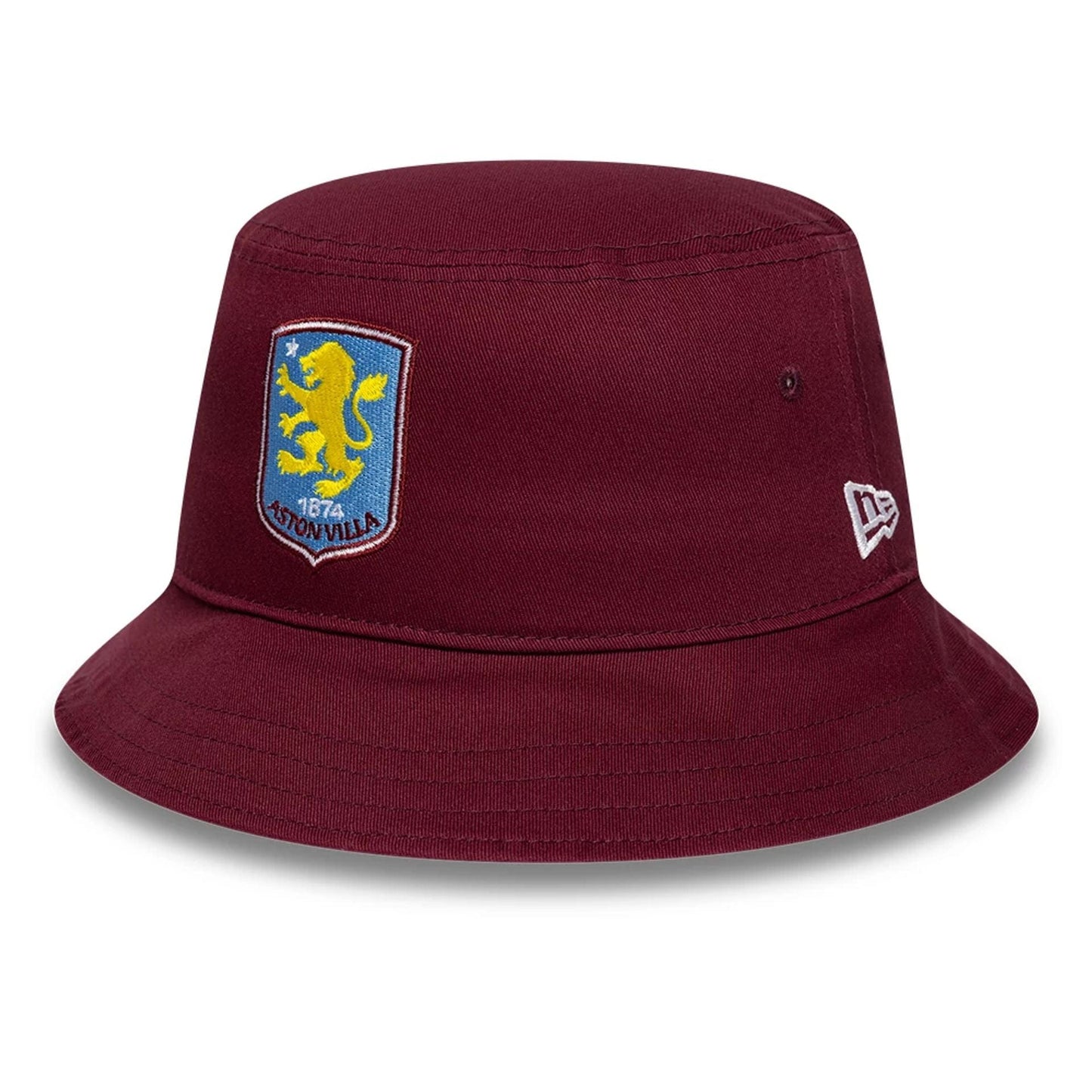 Pictured is this Core Aston Villa FC Bucket hat in dark red. 1