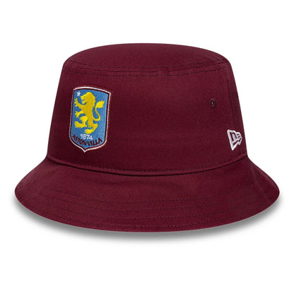 Pictured is this Core Aston Villa FC Bucket hat in dark red. 1