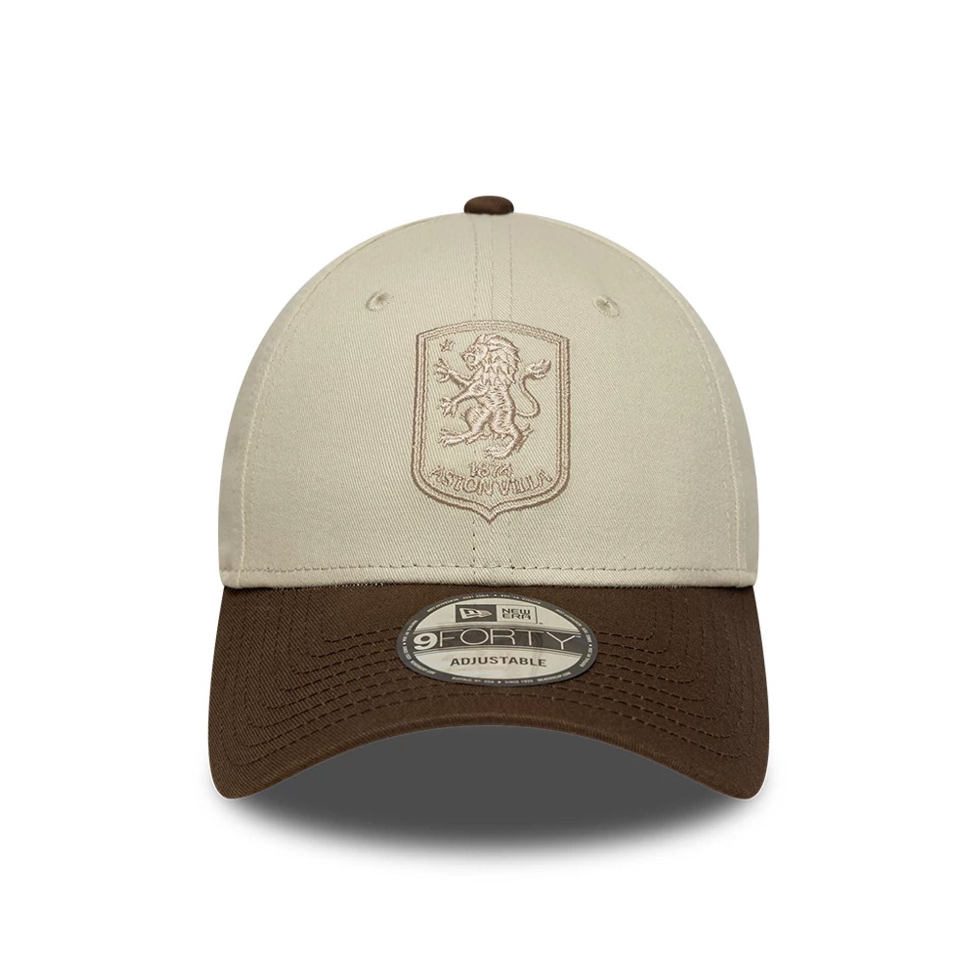 Pictured is this Core Aston Villa FC 9FORTY cap in light beige. 2