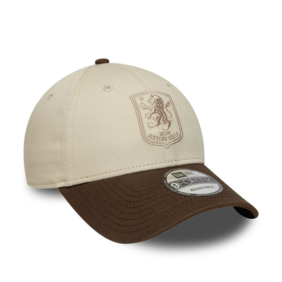 Pictured is this Core Aston Villa FC 9FORTY cap in light beige. 3