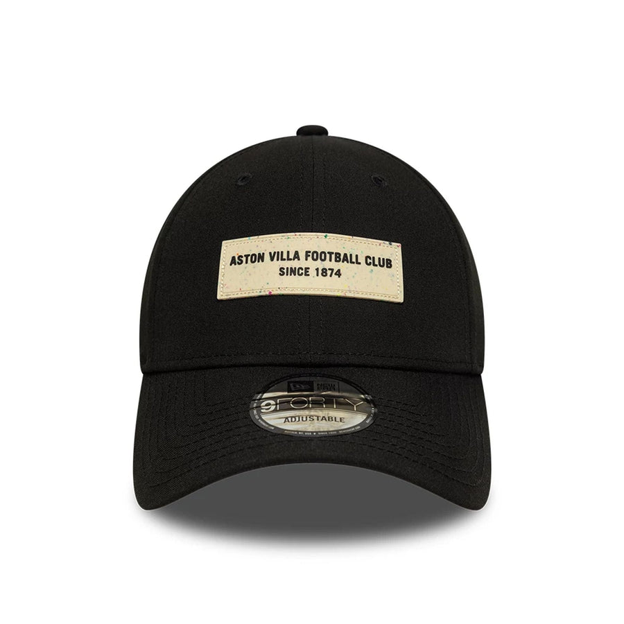 Pictured is this Repreve® Aston Villa FC 9FORTY cap in black. 2