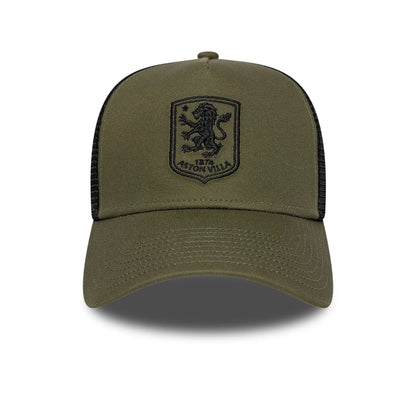Pictured is this Core Aston Villa FC 9FORTY A-Frame Trucker cap in green. 2