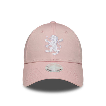 Pictured is this Womens Aston Villa FC 9FORTY cap in pastel pink. 2