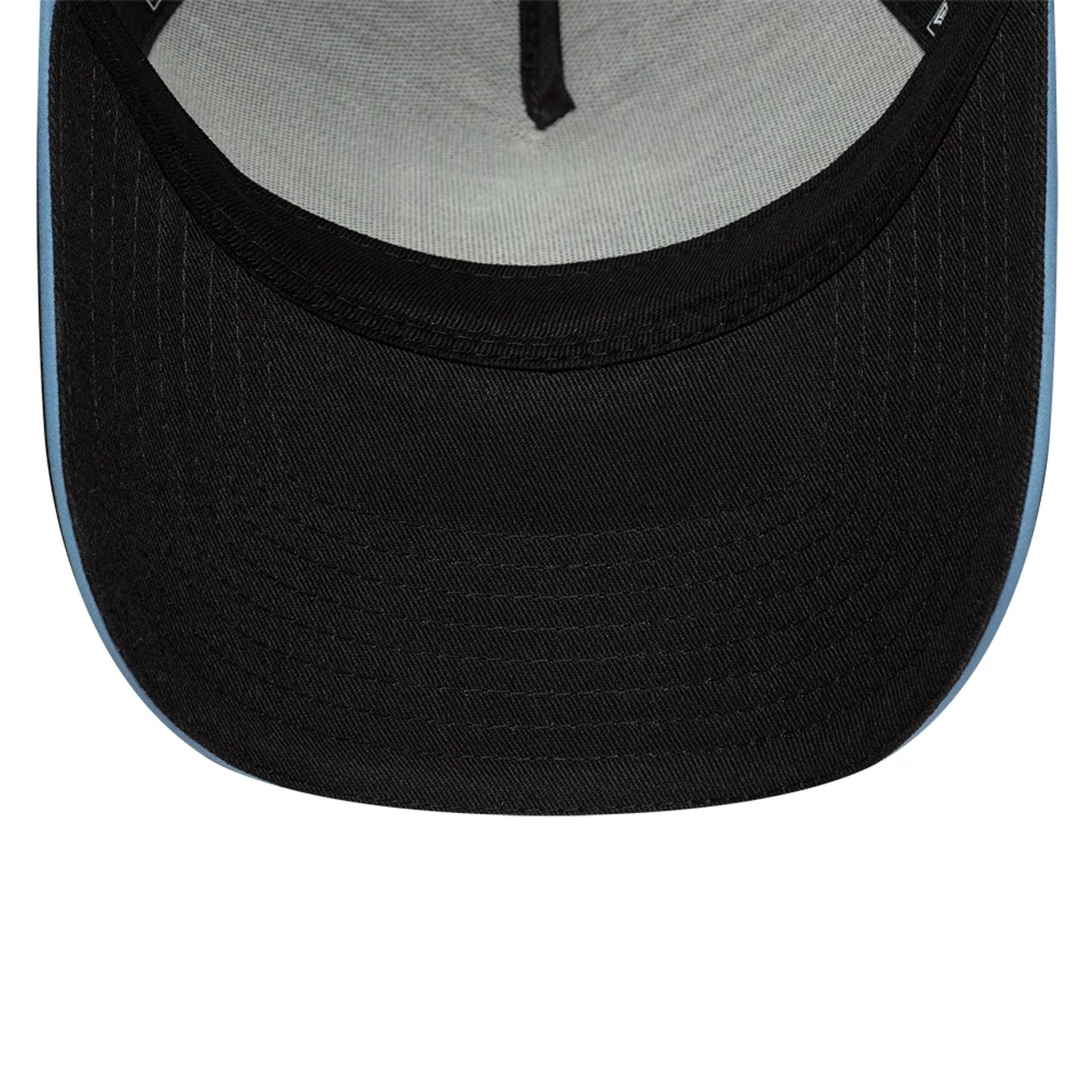Pictured is this Away Kit Aston Villa FC 9FORTY A-Frame Trucker cap in black. 5