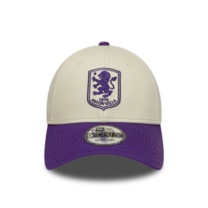 Pictured is this 3rd Kit Aston Villa FC 9FORTY cap in dark purple. 2