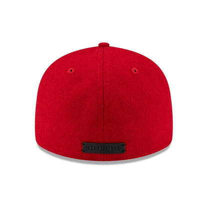 Pictured is this FOG X MLB Chicago White Sox Retro Crown 59FIFTY Fitted cap in red. 3