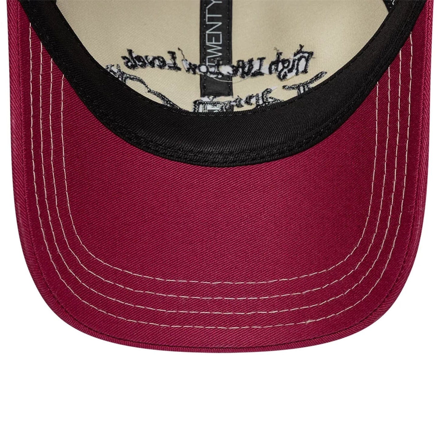Pictured is this EDWIN x New Era 9TWENTY Trucker cap in Red. 7