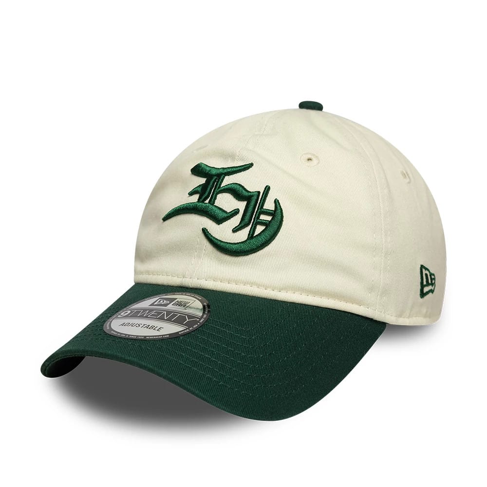 Pictured is this EDWIN x New Era 9TWENTY cap in Cream. 4