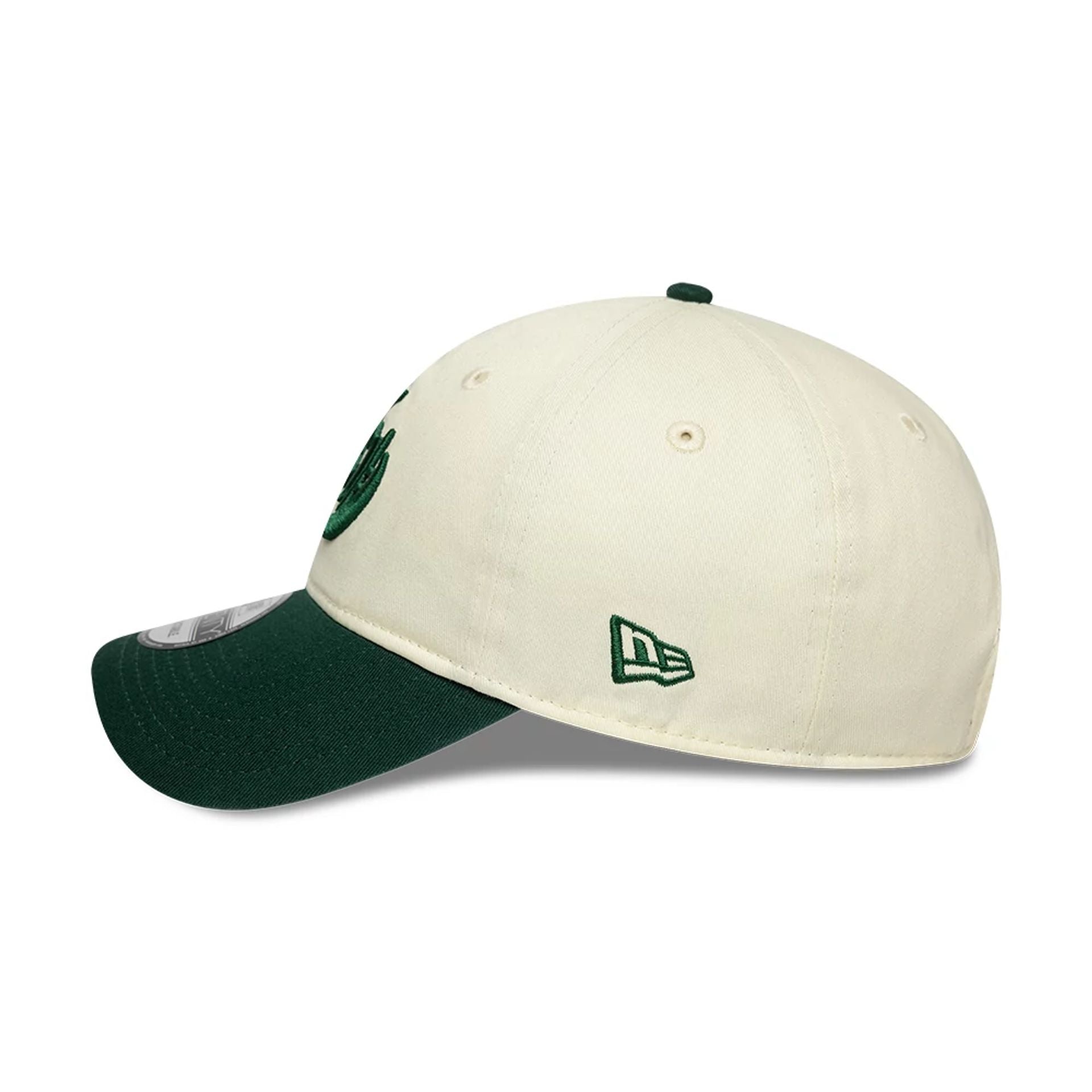 Pictured is this EDWIN x New Era 9TWENTY cap in Dark Green. 6