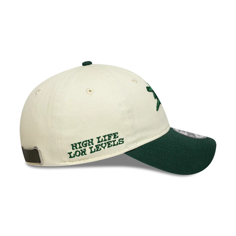 Pictured is this EDWIN x New Era 9TWENTY cap in Cream. 5