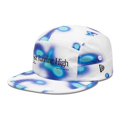 Pictured is this Hermanos Koumori x New Era Camper cap in white. 1