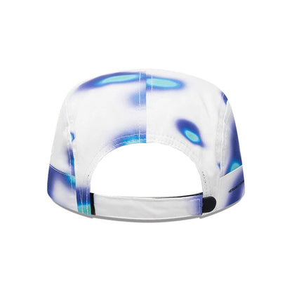 Pictured is this Hermanos Koumori x New Era Camper cap in white. 4