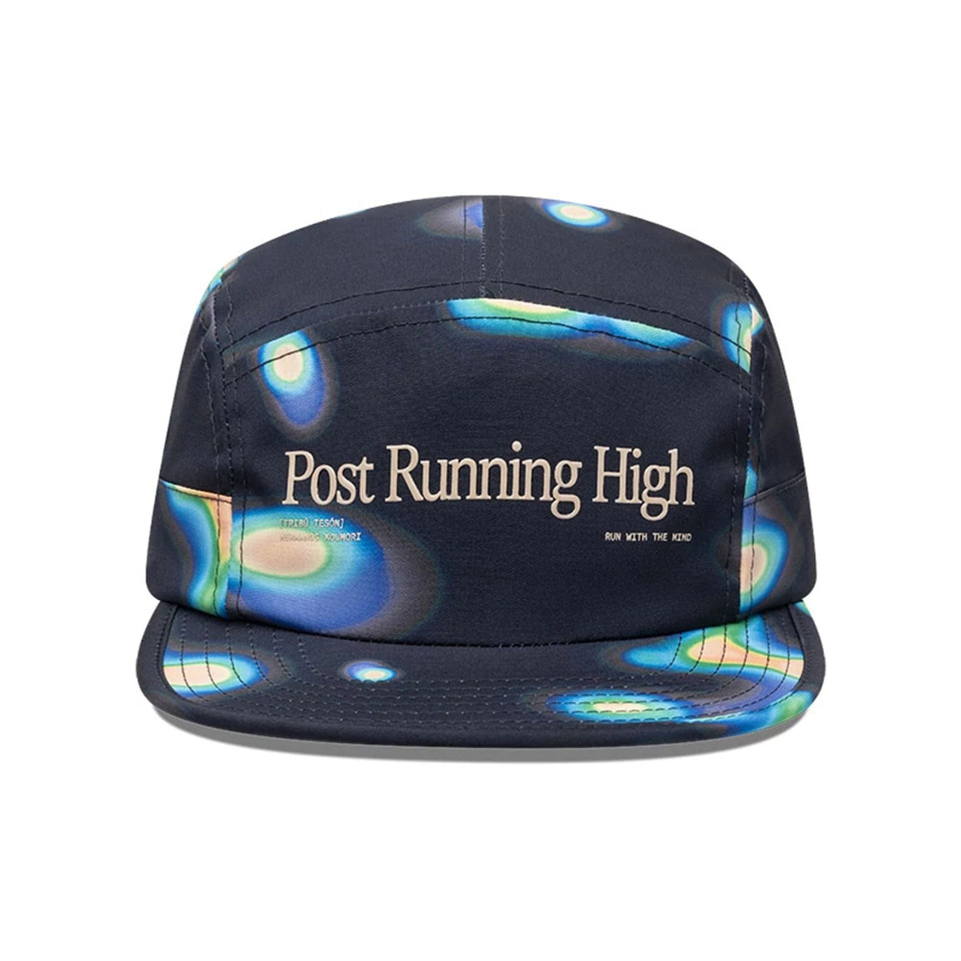 Pictured is this Hermanos Koumori x New Era Camper cap in navy. 2