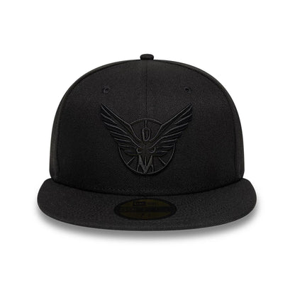 Pictured is this Colucci X New Era 59FIFTY Fitted cap in black. 3