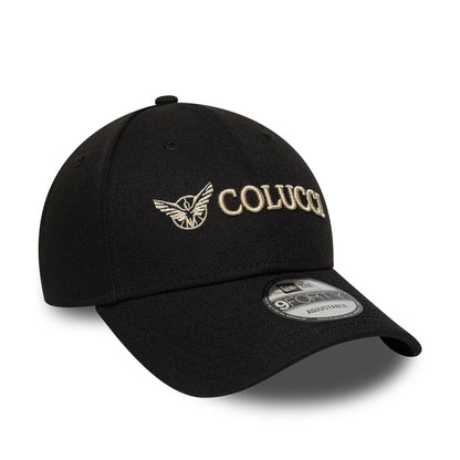 Pictured is this Colucci X New Era 9FORTY cap in black. 3