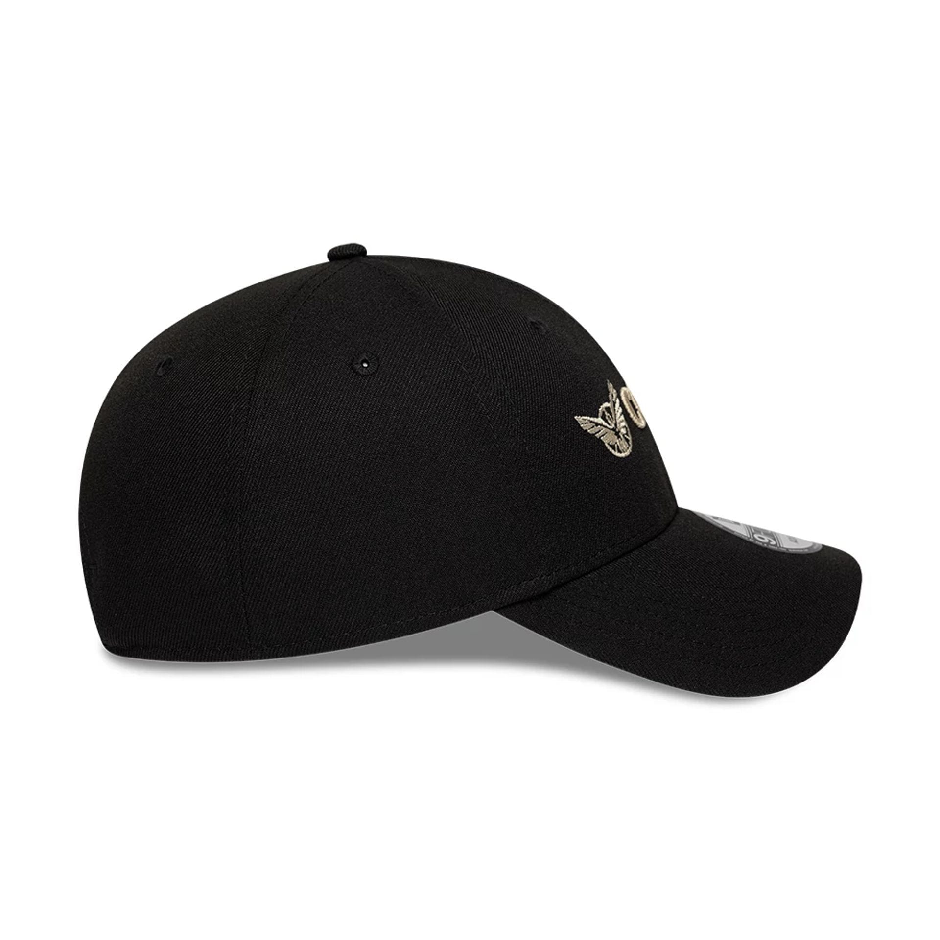 Pictured is this Colucci X New Era 9FORTY cap in black. 5