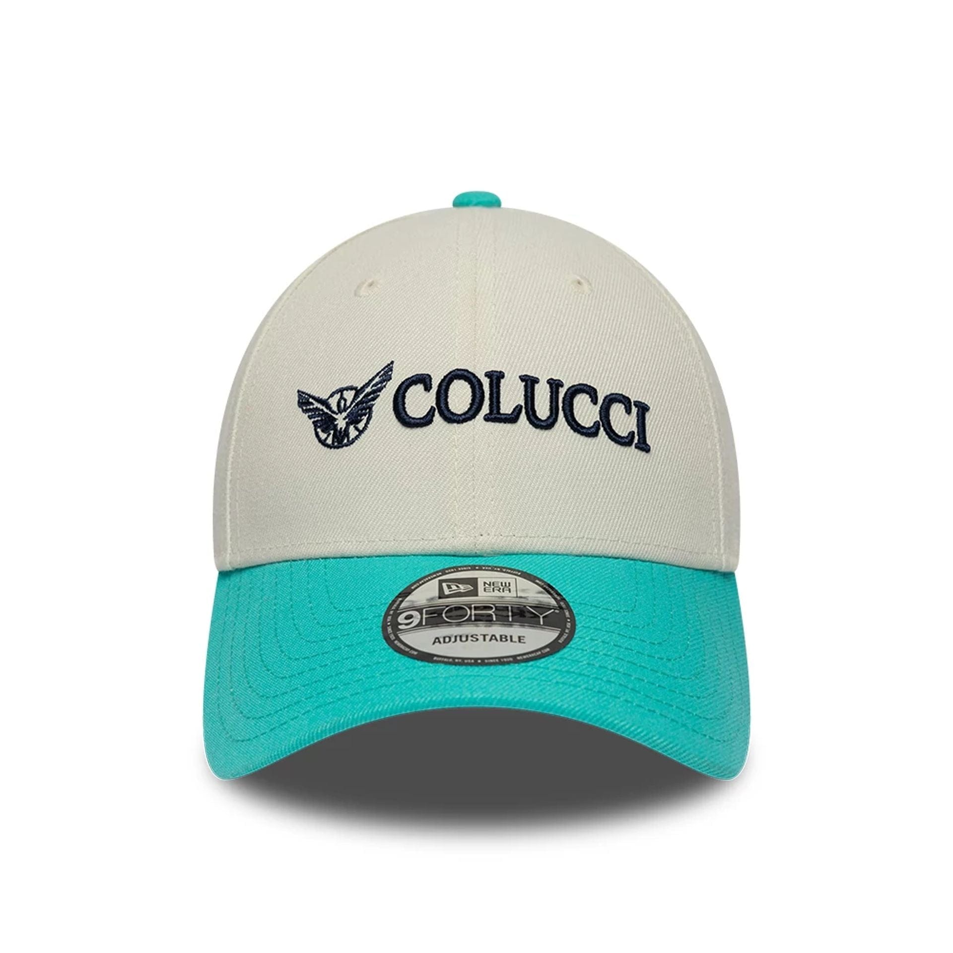 Pictured is this Colucci X New Era 9FORTY cap in white. 3
