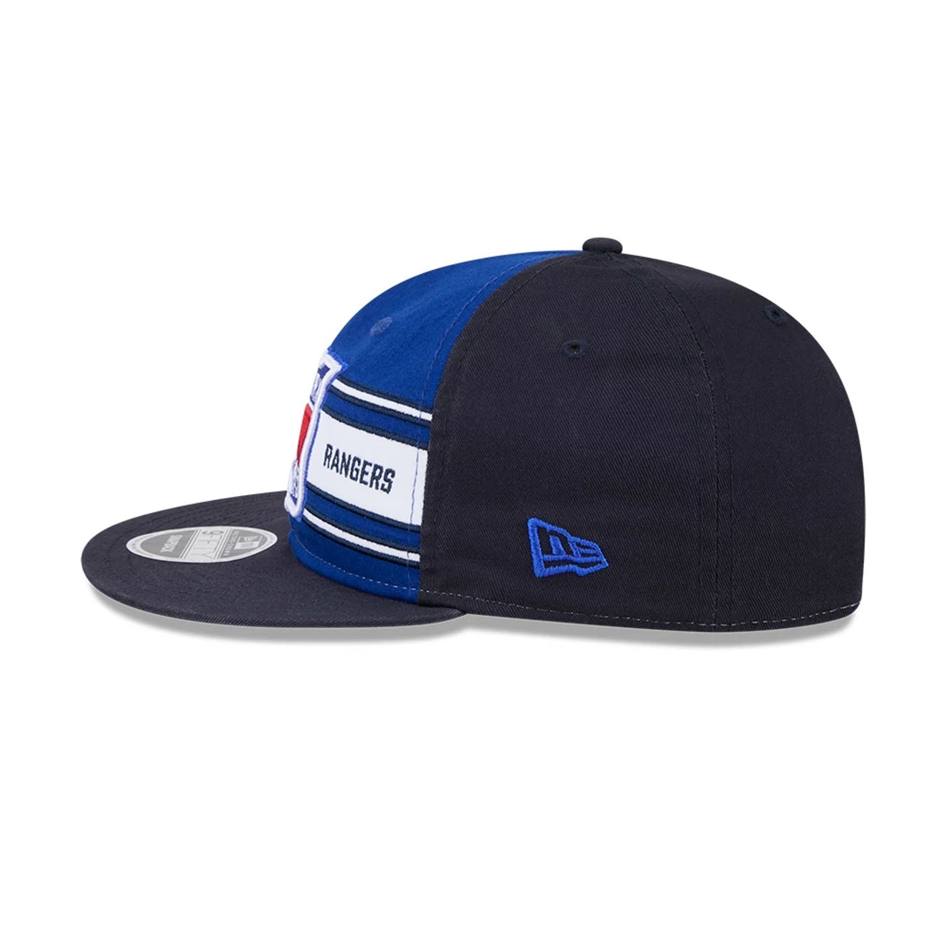 NHL Team Stripes New York Rangers Blue Retro Crown 9FIFTY Cap | NEC EU
