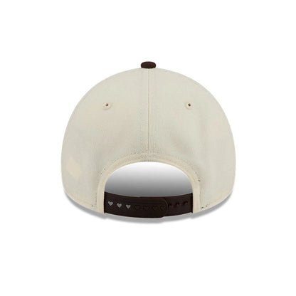 Pictured is this MLB City Script Boston Red Sox 9FORTY A-Frame cap in Cream. 7