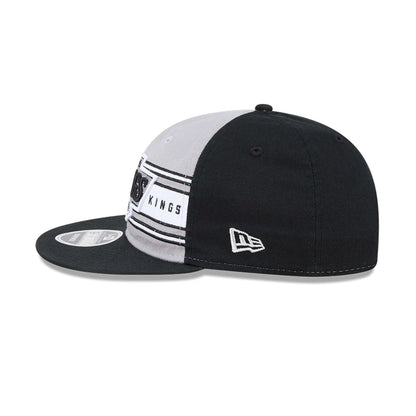 Pictured is this NHL Team Stripes LA Kings Retro Crown 9FIFTY cap in black. 5