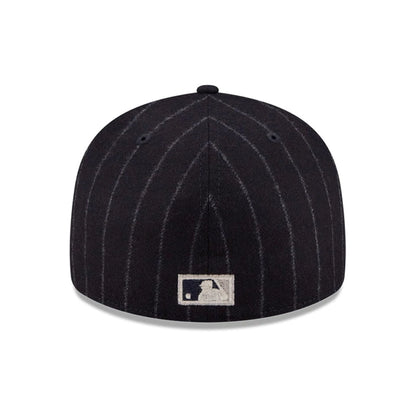 Pictured is this MLB X Moon New York Yankees 59FIFTY Fitted cap in Navy. 7