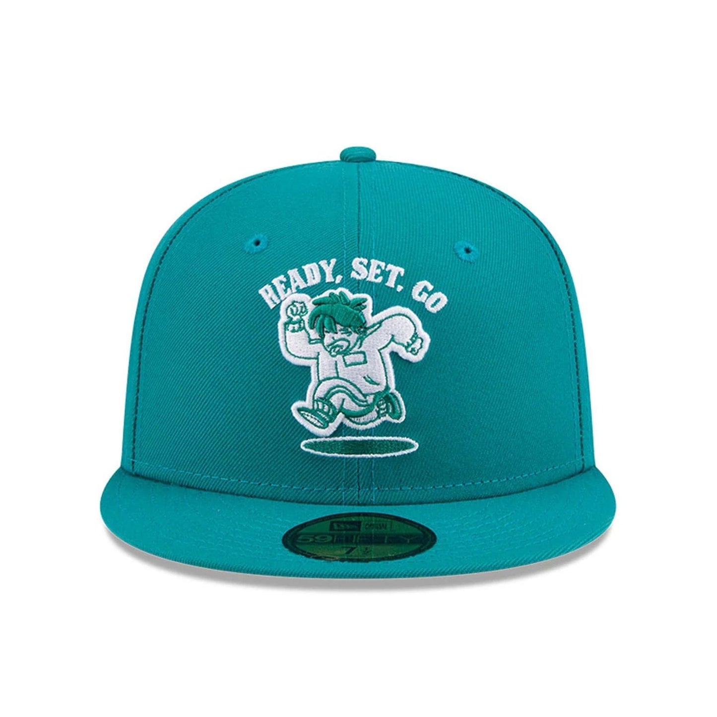 Pictured is this Netflix Squid Game 59FIFTY Fitted cap in green. 3