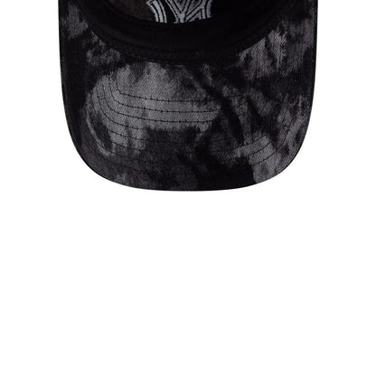 Pictured is this MLB Bleached Denim New York Yankees 9TWENTY A-Frame cap in black. 6