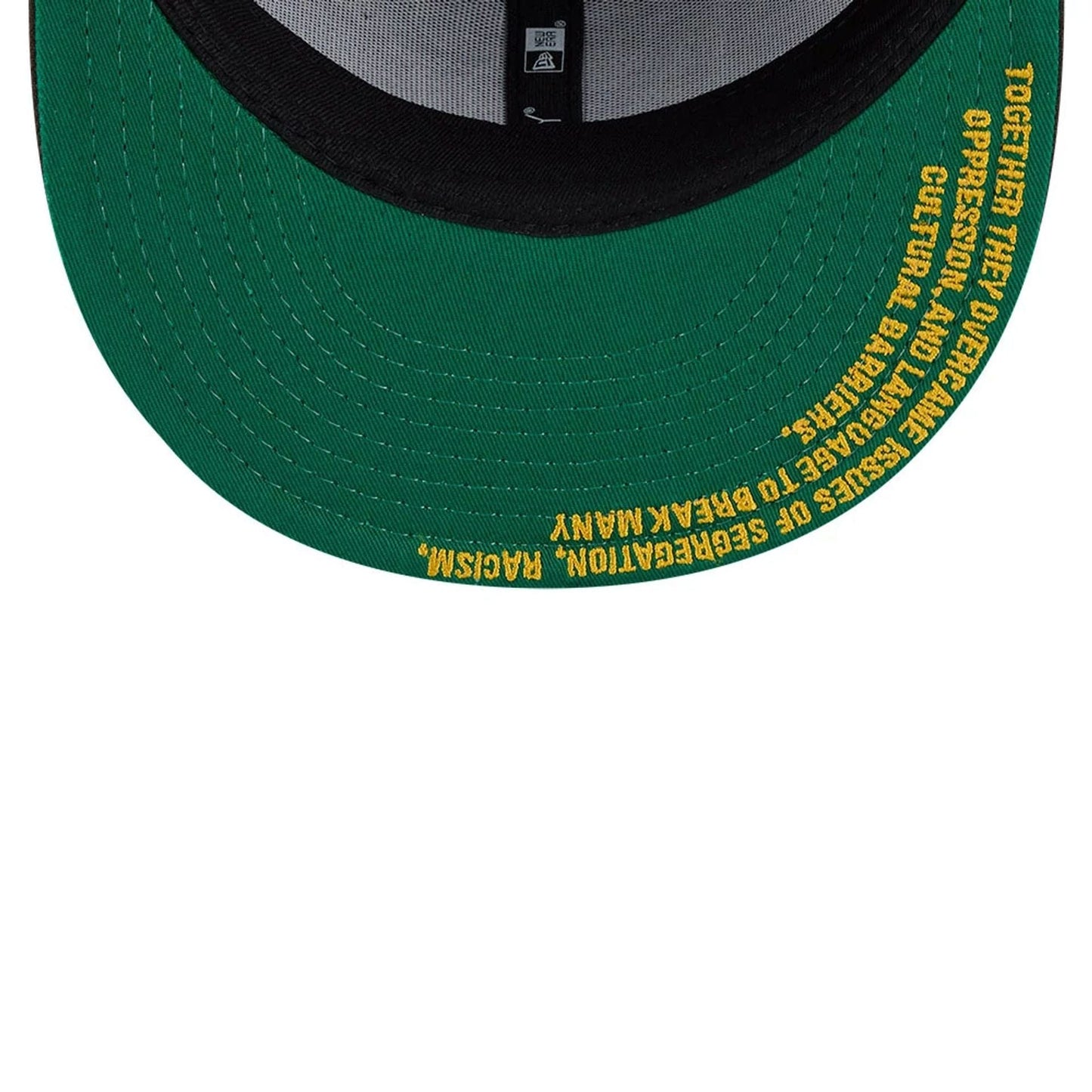 Pictured is this MLB Negro League New York Black Yankees 59FIFTY Fitted cap in dark brown. 2