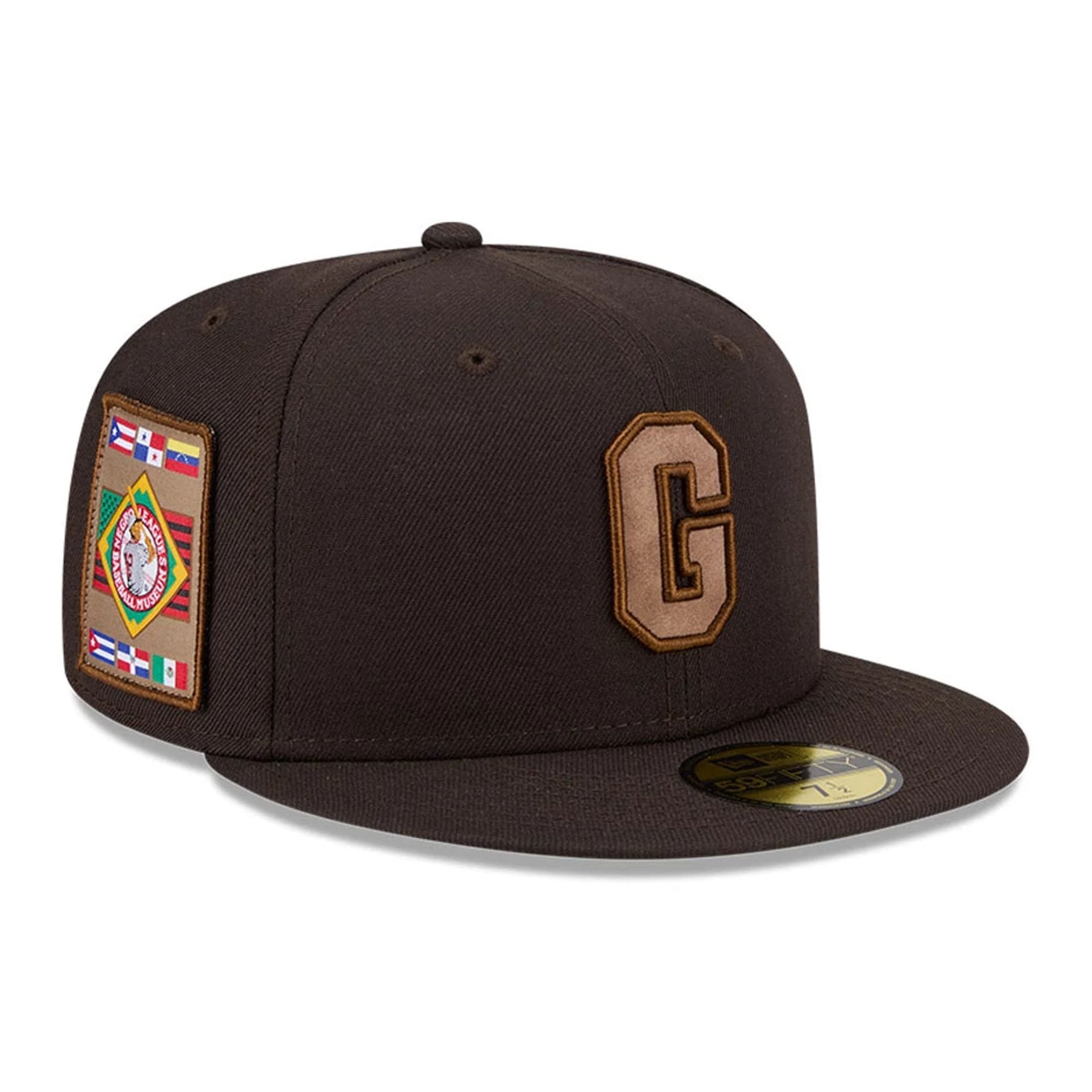 MLB Negro League Homestead Grays Dark Brown 59FIFTY Fitted Cap
