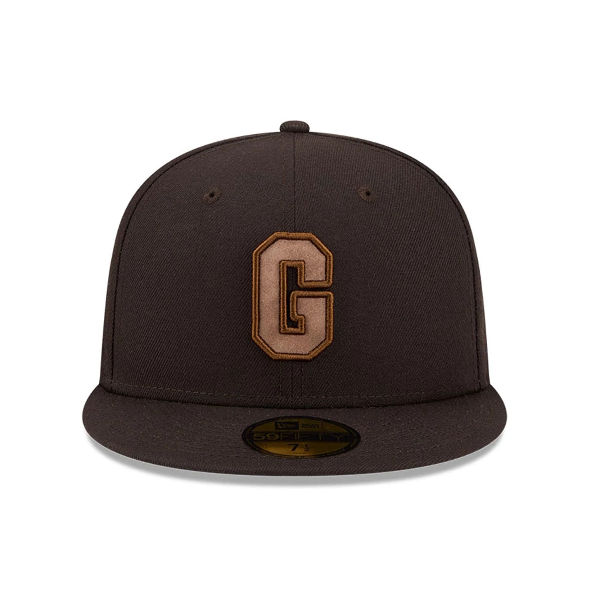 MLB Negro League Homestead Grays Dark Brown 59FIFTY Fitted Cap