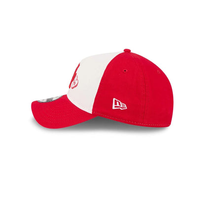 Pictured is this MLB Conversation Hearts LA Dodgers 9TWENTY A-Frame cap in red. 5