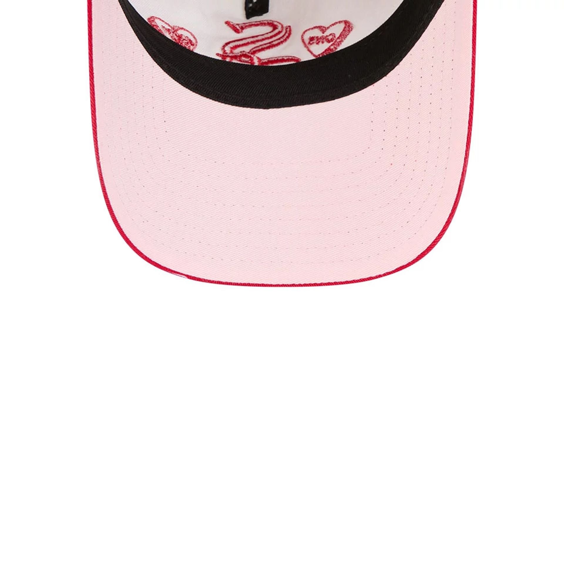 Pictured is this MLB Conversation Hearts Chicago White Sox 9TWENTY A-Frame cap in red. 2